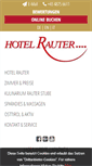 Mobile Screenshot of hotel-rauter.at